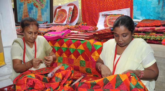 Phulkari – indijske vezenine iz Pandžaba in Harijane