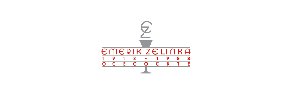 Logotip razstave Emerik Zelinka - oče Cockte