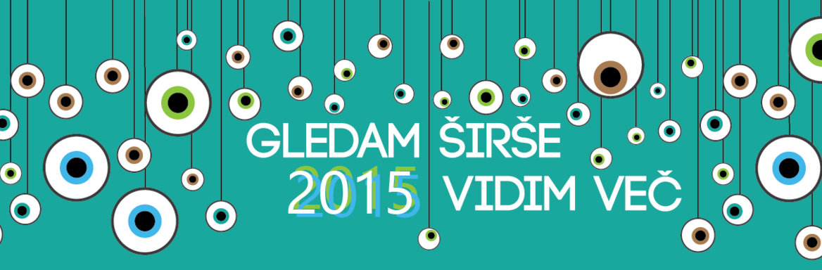 Logotip projekta Gledam širše, vidim več