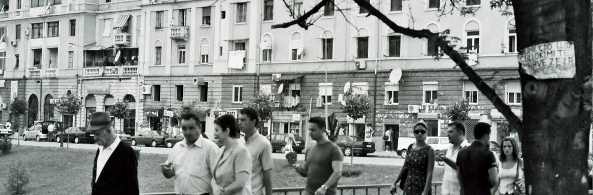 Tirana (Albanija), 2005. foto: Daniela Vávrová
