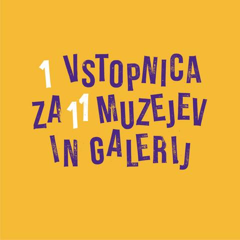 1 vstopnica za 11 muzejev in galerij