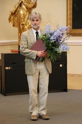Andrej Dular na podelitvi. Foto: Miha Špiček