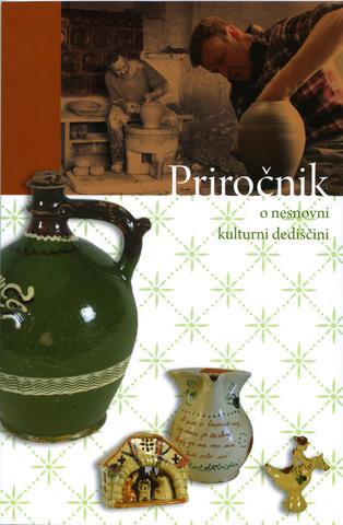 Naslovnica knjige Priročnik o nesnovni kulturni dediščini
