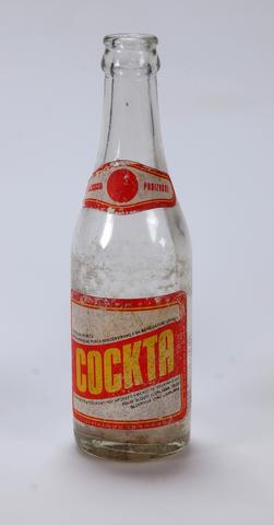 Steklenička Cockte iz leta 1978