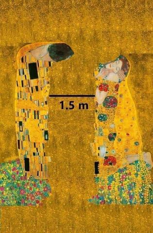 Klimt na meter in pol