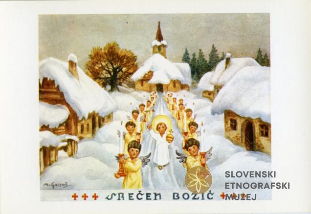 Gasparijeve božično-novoletne voščilnice