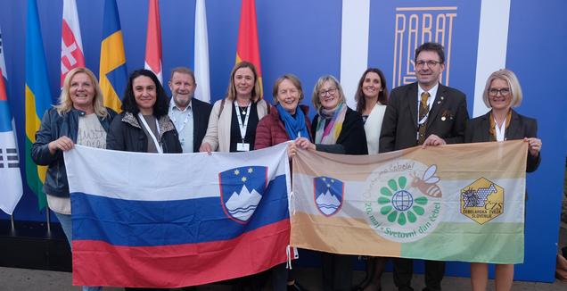 Slovenska delegacija v Rabatu