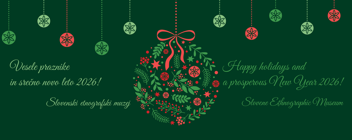 Vesele praznike in srečno novo leto 2026!