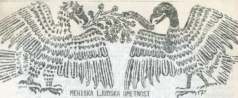 Naslovnica kataloga Mehiška ljudska umetnost 