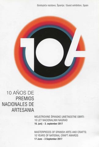 Mojstrovine španske umetnostne obrti: 10 let nacionalnih nagrad: [zgibanka]