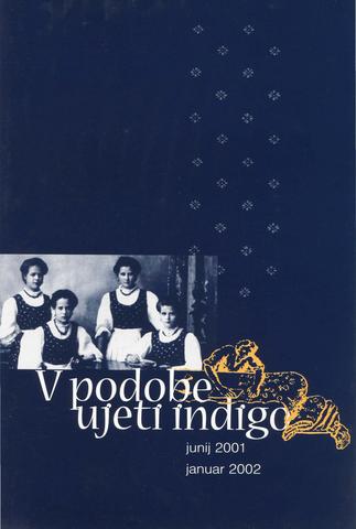 V podobe ujeti indigo: [zgibanka]
