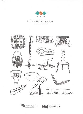 Front page of the book A touch of the past