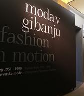 Moda v gibanju: vhod na razstavo