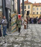 Na slovenski kulturni praznik smo v SEM odprli priložnostno razstavo Vrbišće šjme! Foto: Blaž Verbič