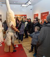 Na slovenski kulturni praznik smo v SEM odprli priložnostno razstavo Vrbišće šjme! Foto: Blaž Verbič