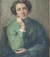 Henrika Šantel: Avtoportret, 1914. Foto: Blaž Verbič, Dokumentacija SEM.