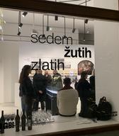 Odprtje razstave Sedem žutih zlatih. Foto: Miha Špiček
