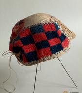 Javba, žensko pokrivalo, krojeno kot glavi prilegajoča se čepica / Adlešiči / iz zbirke SEM / foto: J. Žagar. 