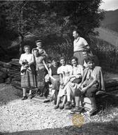 Člani enajste Orlove terenske ekipe, Novaki, 1954. Foto: Boris Orel