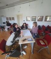 Razmišljanje o temah in pristopih obravnave podnebnih sprememb z marginaliziranimi odraslimi. 27. maj 2024. Foto: Tina Palaić