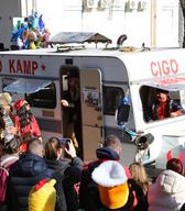 Dogajanje pred in med mednarodno karnevalsko povorko na Ptuju. Foto: Gregor Ilaš