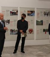 Razstava Nesnovna kulturna dediščina Slovenije v luči Unescove Konvencije v Skopju. Foto: Muzej Severne Makedonije