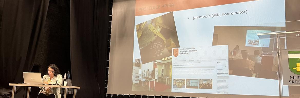 Mag. Anja Jerin med predstavitvijo.