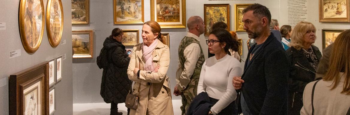Razstava Maksim Gaspari: Ustvarjene podobe naroda