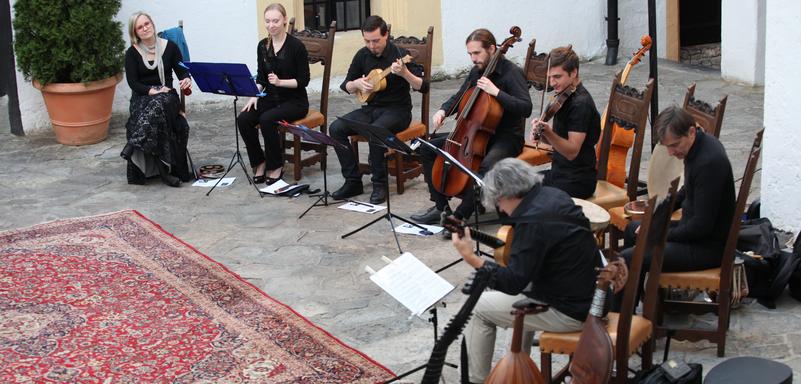 Ansambel Nova Schola Labacensis, foto: Mare Lakovič