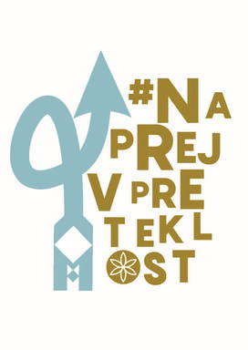 Logotip projekta Naprej v preteklost v SEM 