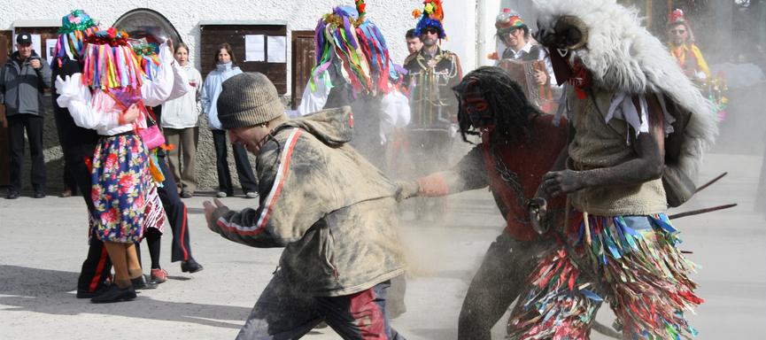 Drežniški in Ravenski pust, foto: Register nesnovne kulturne dediščine