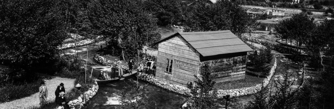 Izvir reke Bosne, Sarajevo, 1897. Foto: František Topič 