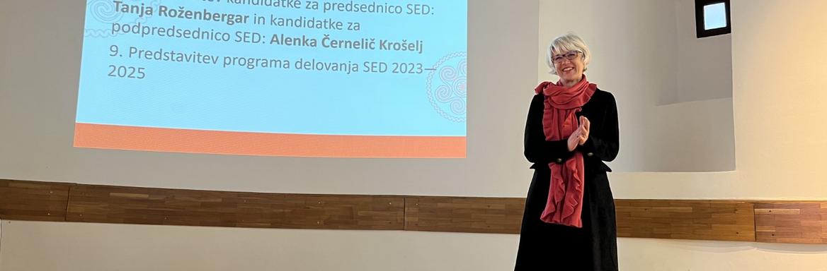Dr. Tanja Roženbergar, nova predsednica Slovenskega etnološkega društva