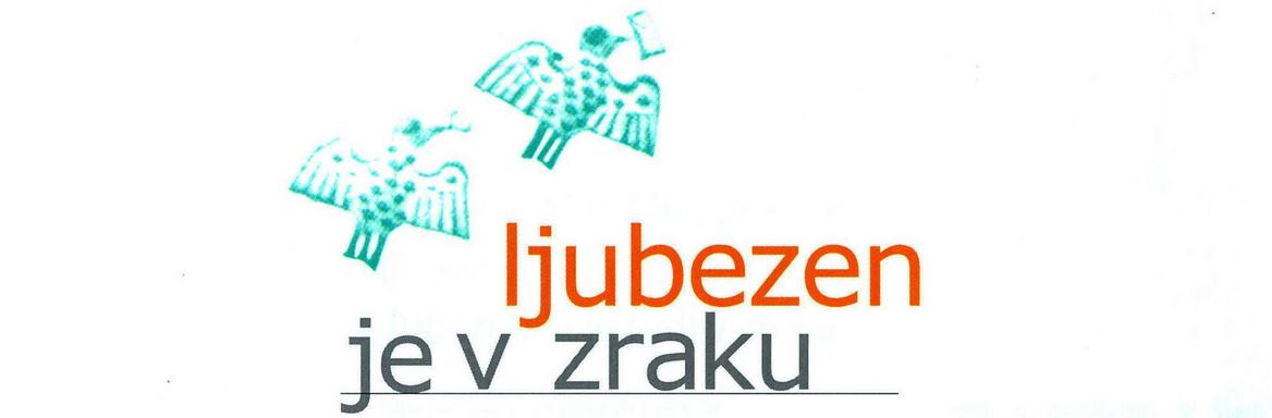 Logotip razstave Ljubezen je v zraku