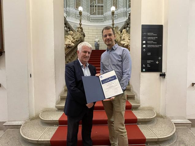 Dr. Marko Frelih in Blaž Verbič, Foto: Slovenski etnografski muzej