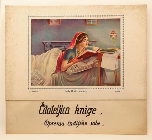 Poster je del indijsko-bengalske zbirke v Slovenskem etnografskem muzeju. Prikazuje moderno indijsko žensko, kot so si jo zamišljali v začetku 20. stoletja.