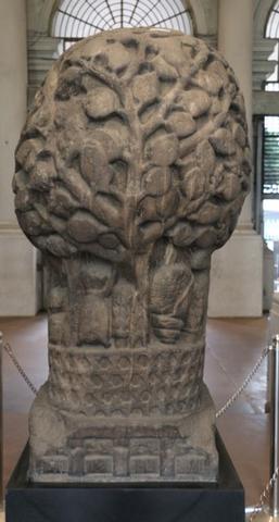 Drevo želja, 2. -3. st. Pr. n. št., Besnagar, Indijski muzej v Kalkuti