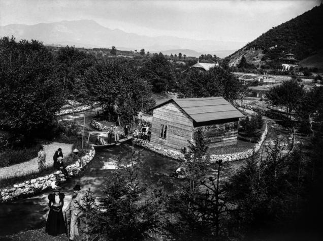 Izvir reke Bosne, Sarajevo, 1897. Foto: František Topič 