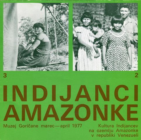 Naslovnica kataloga Indijanci Amazonke