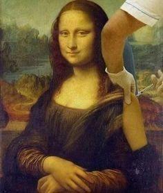 Cepljenje Mona Lise