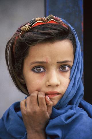Afganistanska deklica. Foto: Mare Lakovič.
