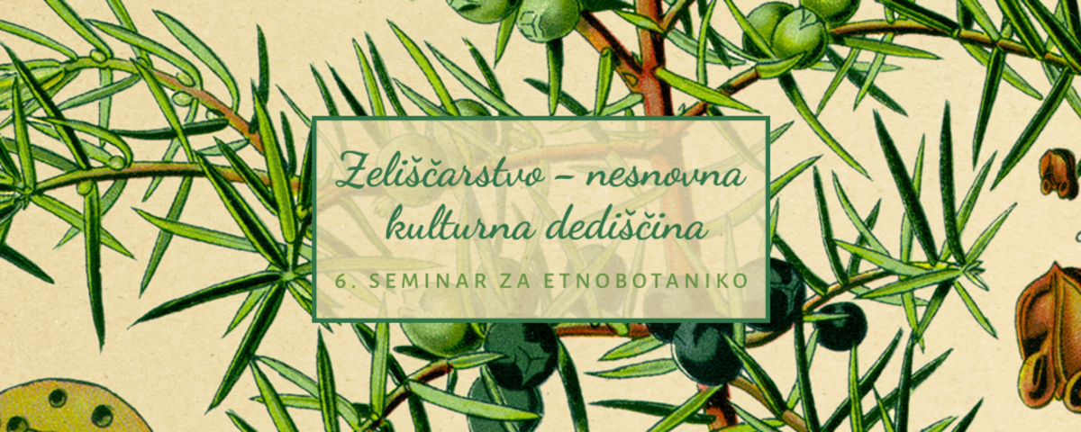 Zeliščarstvo - nesnovna kulturna dediščina