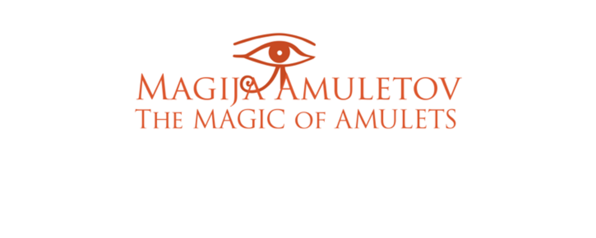 Logotip razstave Magija amuletov