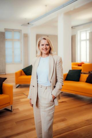 Director of Slovene Ethnographic Museum, Natalija Polenec. Photo: Andraž Blaznik.