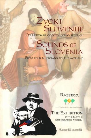 Front page of the book Sounds of Slovenia