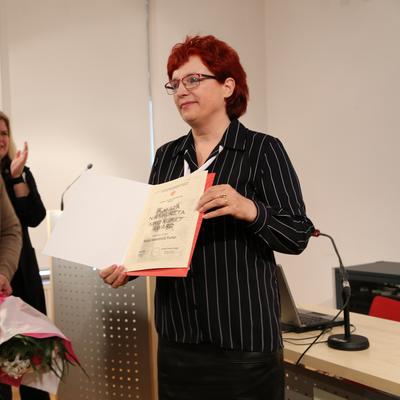 Prejem nagrade