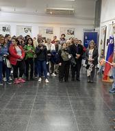 V Argentini je potekalo odprtje panojske potujoče razstave Nesnovna kulturna dediščina Slovenije v luči Unescove Konvencije. Foto: Slovensko veleposlaništvo v Buenos Airesu, 2023.