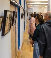 Včeraj smo v SEM odprli gostujočo fotografsko razstavo iz Španije: Nesnovno. Dediščina in kolektivni spomin