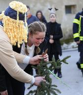 Pustni torek v Podhomu pri Bledu in Gorjah