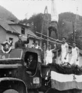 Prvomajska parada v Zagorju ob Savi, 1951. Foto: Dokumentacija SEM